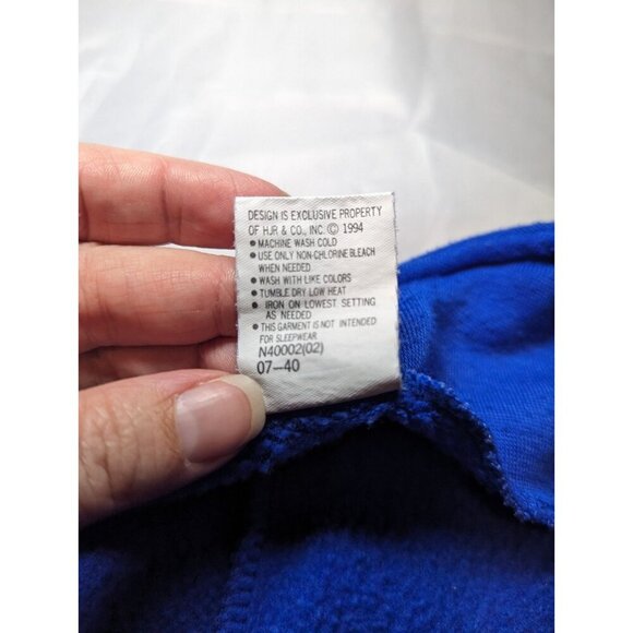 Vintage 1994 HJR & CO Boys Size 6-9 Months Blue Overall Outfit Play Pals Dogs - Picture 9 of 14